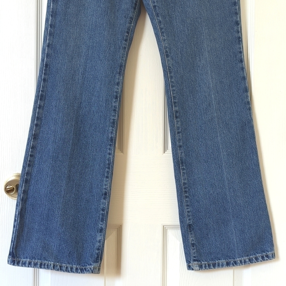 Tommy Hilfiger 2001 Y2K Vintage Medium Wash High Waisted Straight Leg Jeans 9/32 - Picture 3 of 16